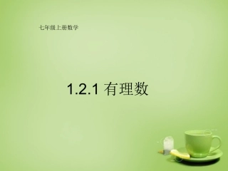有理数.2.1-有理数