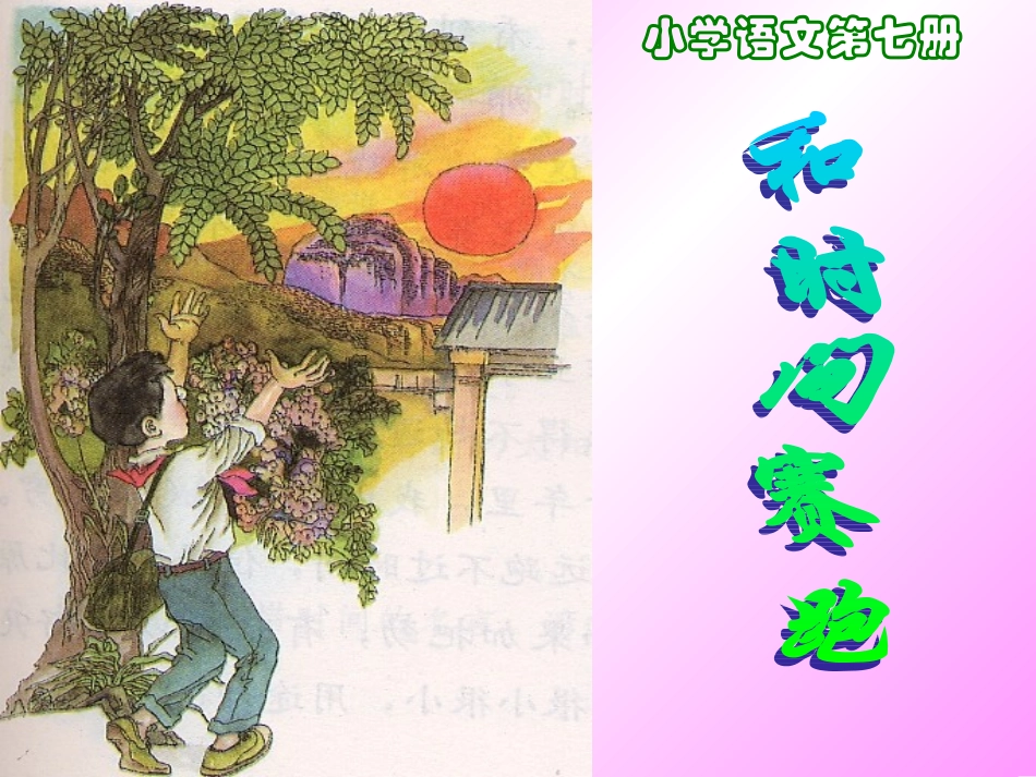 13.和时间赛跑_第1页