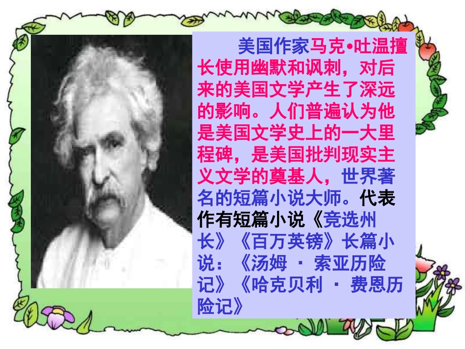 17-《汤姆·索亚历险记》-课件3_第3页
