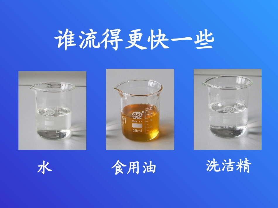 教科版小学科学三年级上册第四单元《谁流得更快一些》课件_第2页