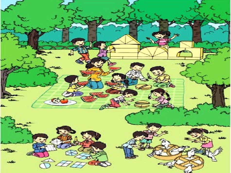 人教版小学数学课件《认识几分之一》-(1)_第2页