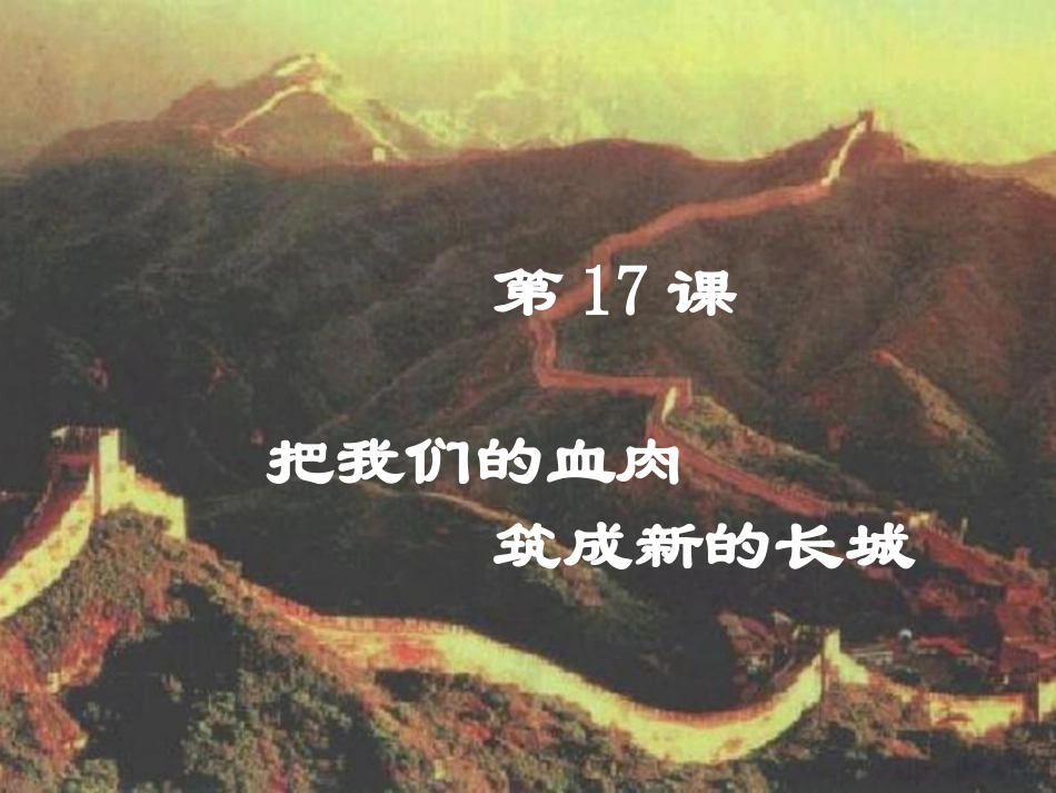 《起来-不愿做奴隶的人们》PPT_第3页