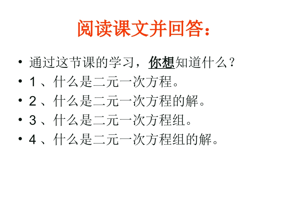 二元一次方程组(一)_第2页