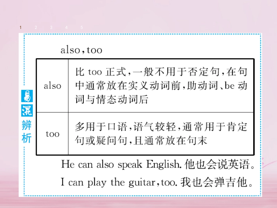 2017-2018学年七年级英语下册Unit1Canyouplaytheguitar课件2_第3页