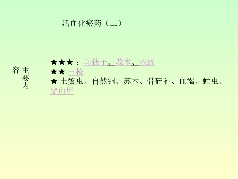 18.中药学课件(活血化瘀药3)_第3页