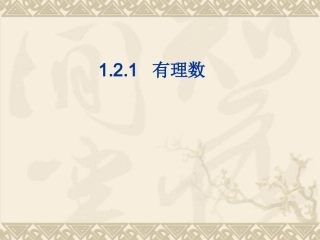 1.2.1有理数1课时.2.1有理数