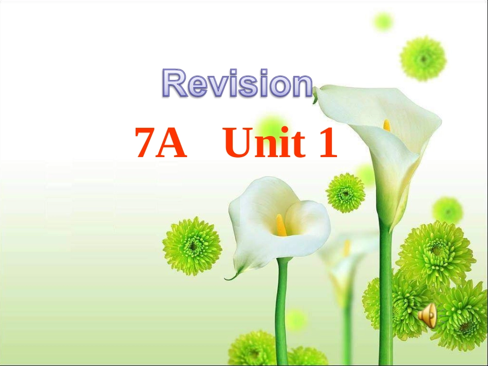 7Au1Revision_第1页