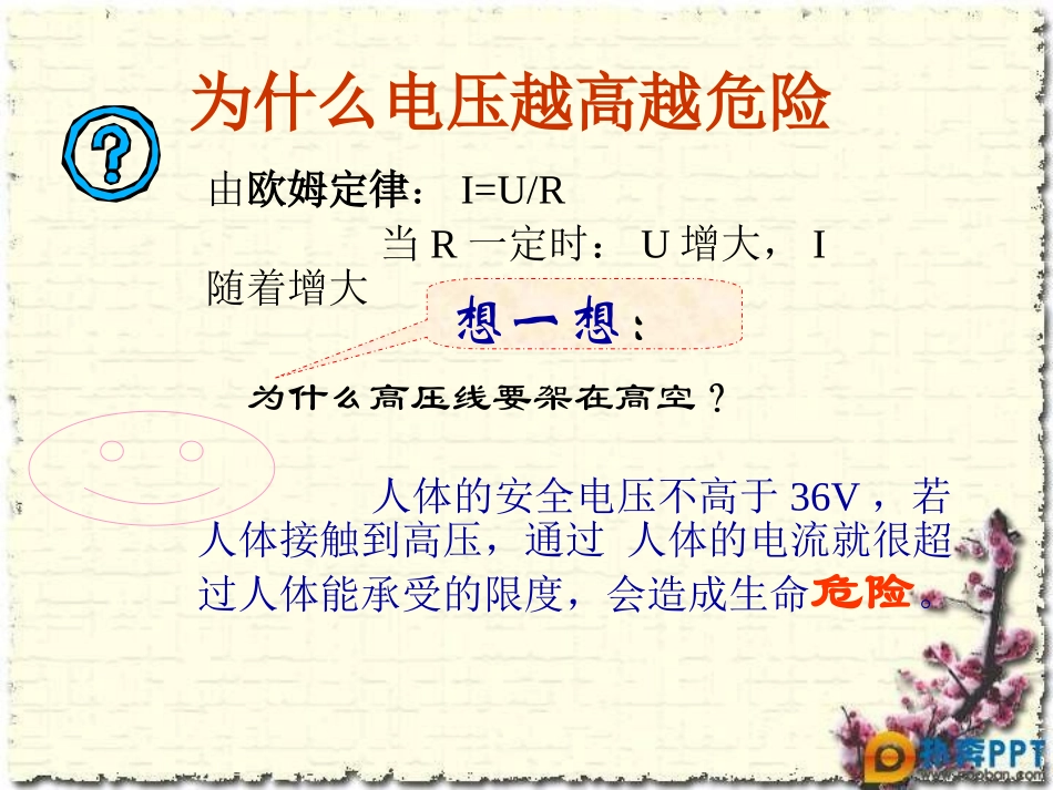7.4欧姆定律和安全用电_第2页
