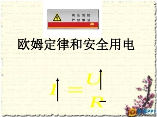 7.4欧姆定律和安全用电