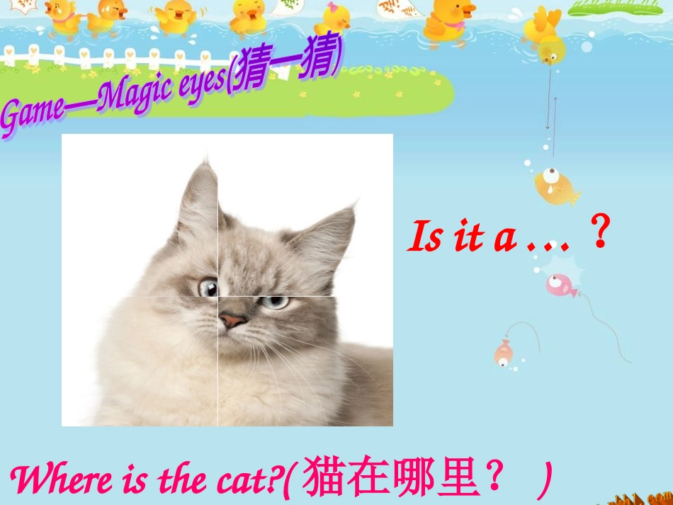 新版四年级上册Unit11-Where's-the-cat_第2页