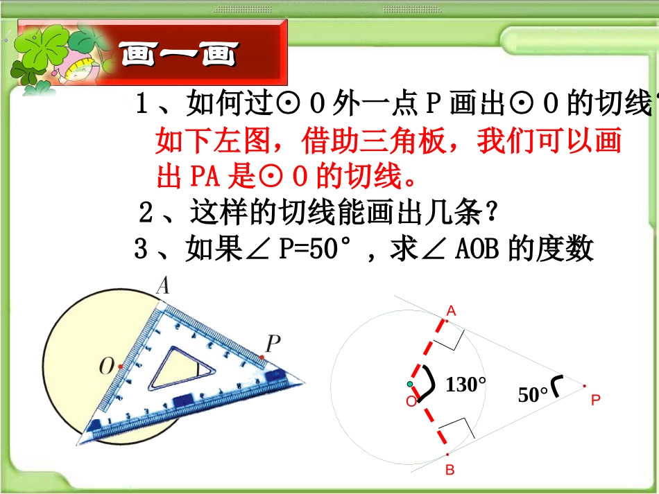 27.2.3切线长及定理(2)_第2页