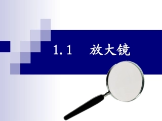 1-1放大镜