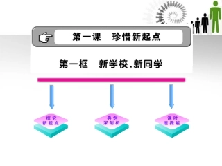 思想品德：第一课《珍惜新起点》第一框-金榜学案(人教新课标七年级上)
