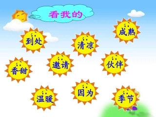 《四个太阳》-PPT课件