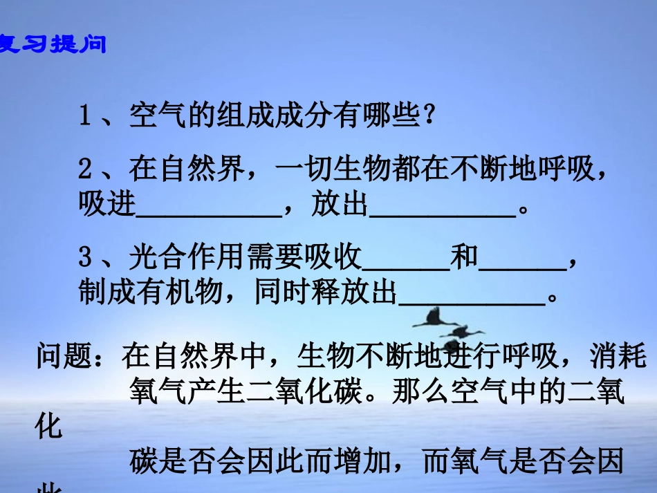 《第7节-自然界中的氧循环和碳循环》课件1_第3页