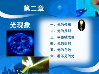 第二章-光现象-总复习