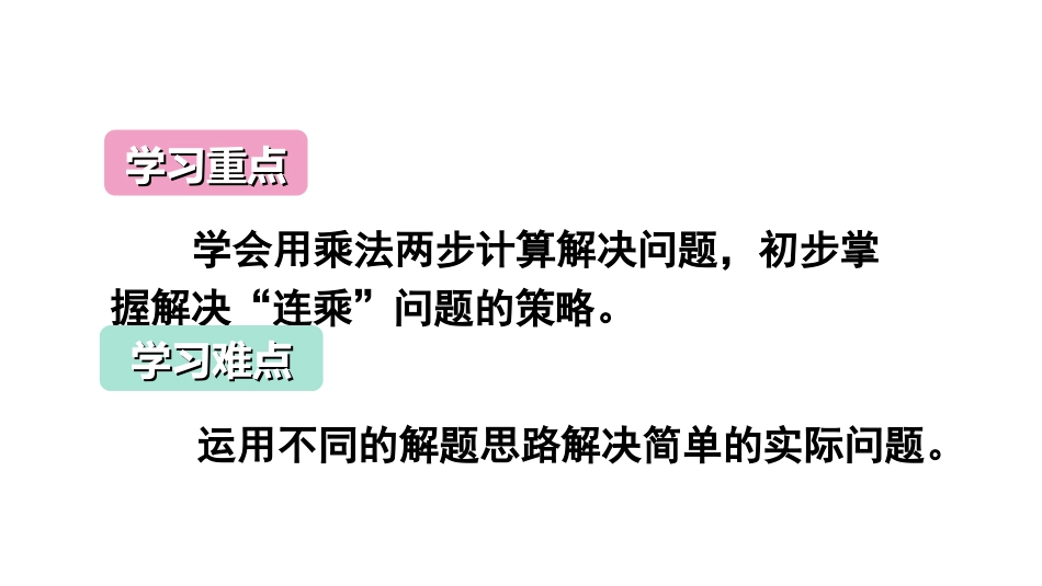 人教2011版小学数学三年级解决问题(连乘)-(5)_第3页