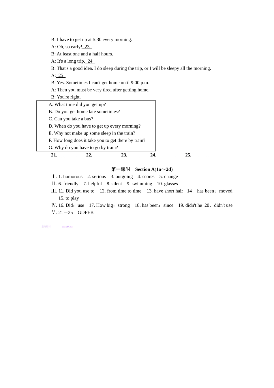 Unit-4word习题第一课时_第2页