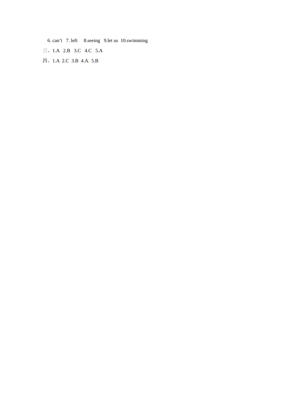 Unit-2-What's-your-hobby-Lesson-10-同步练习2_第3页