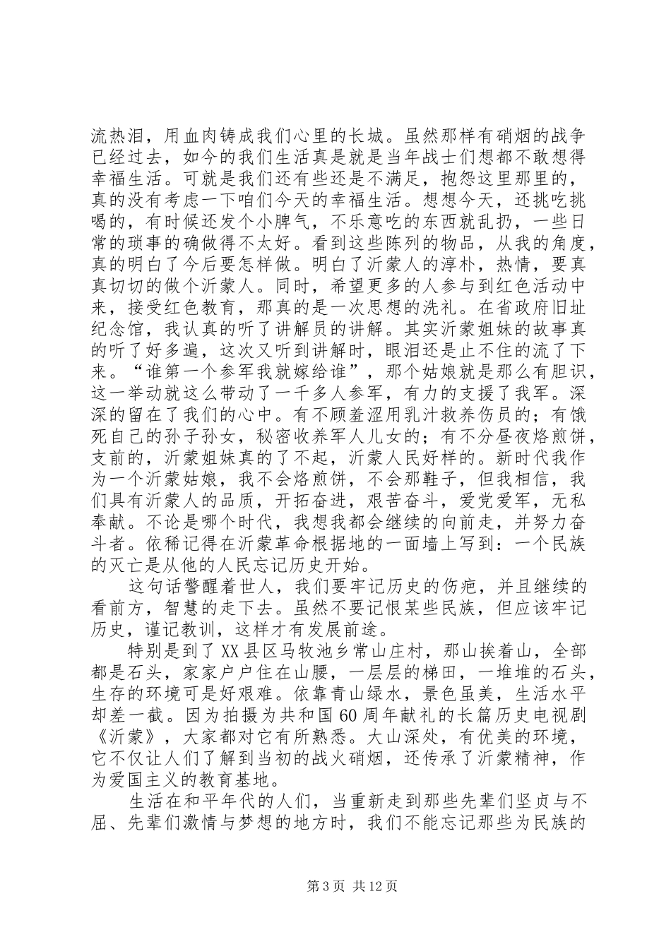 传承沂蒙魂总结_第3页