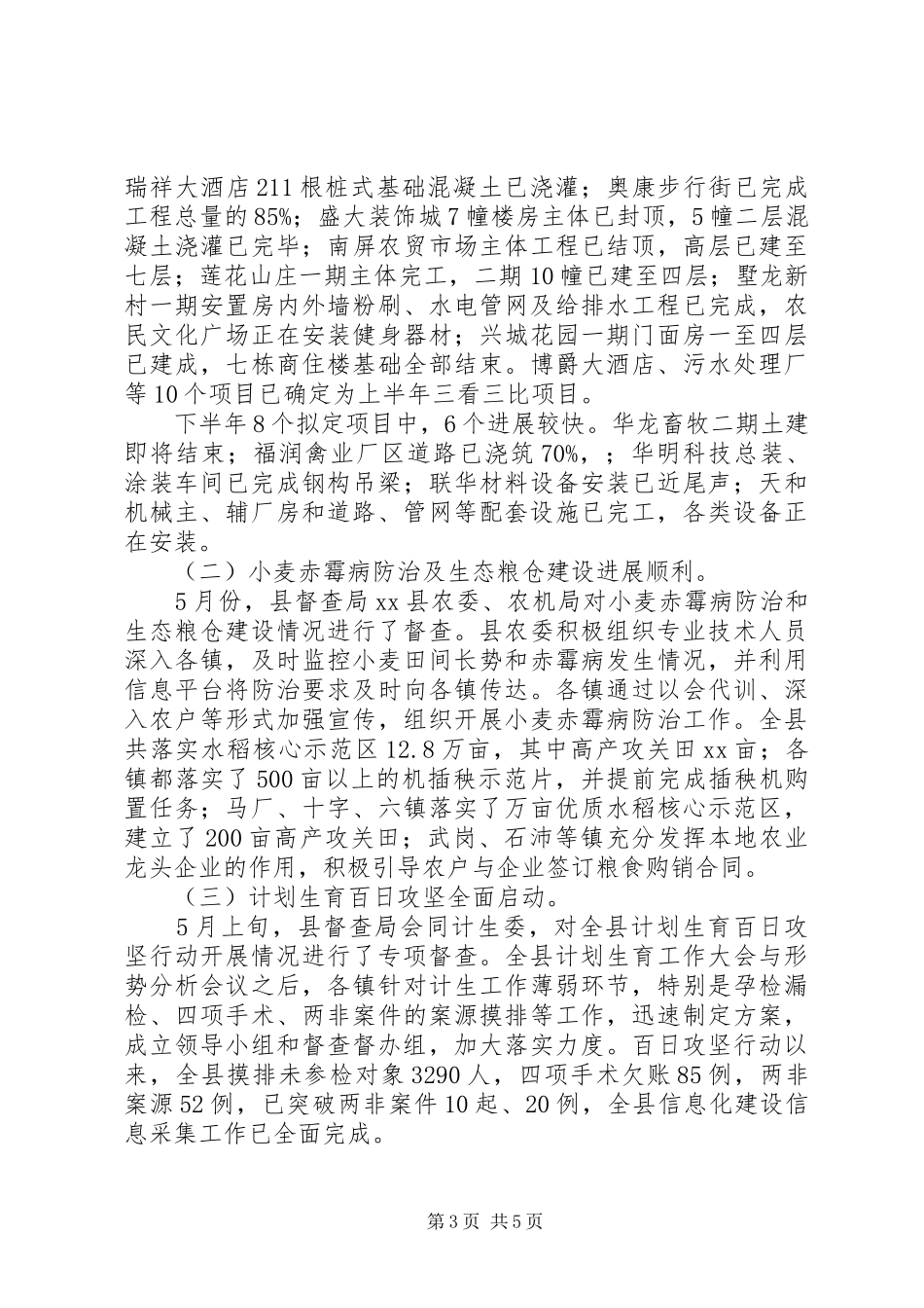12月份督查工作总结_第3页