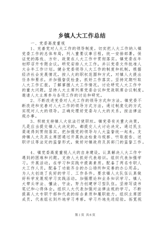 乡镇人大工作总结 (12)