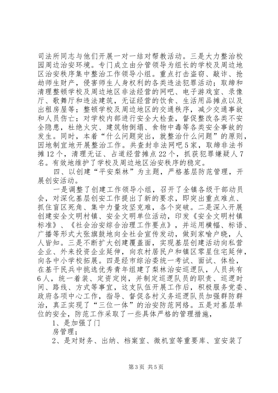 乡镇综治年终总结 (3)_第3页
