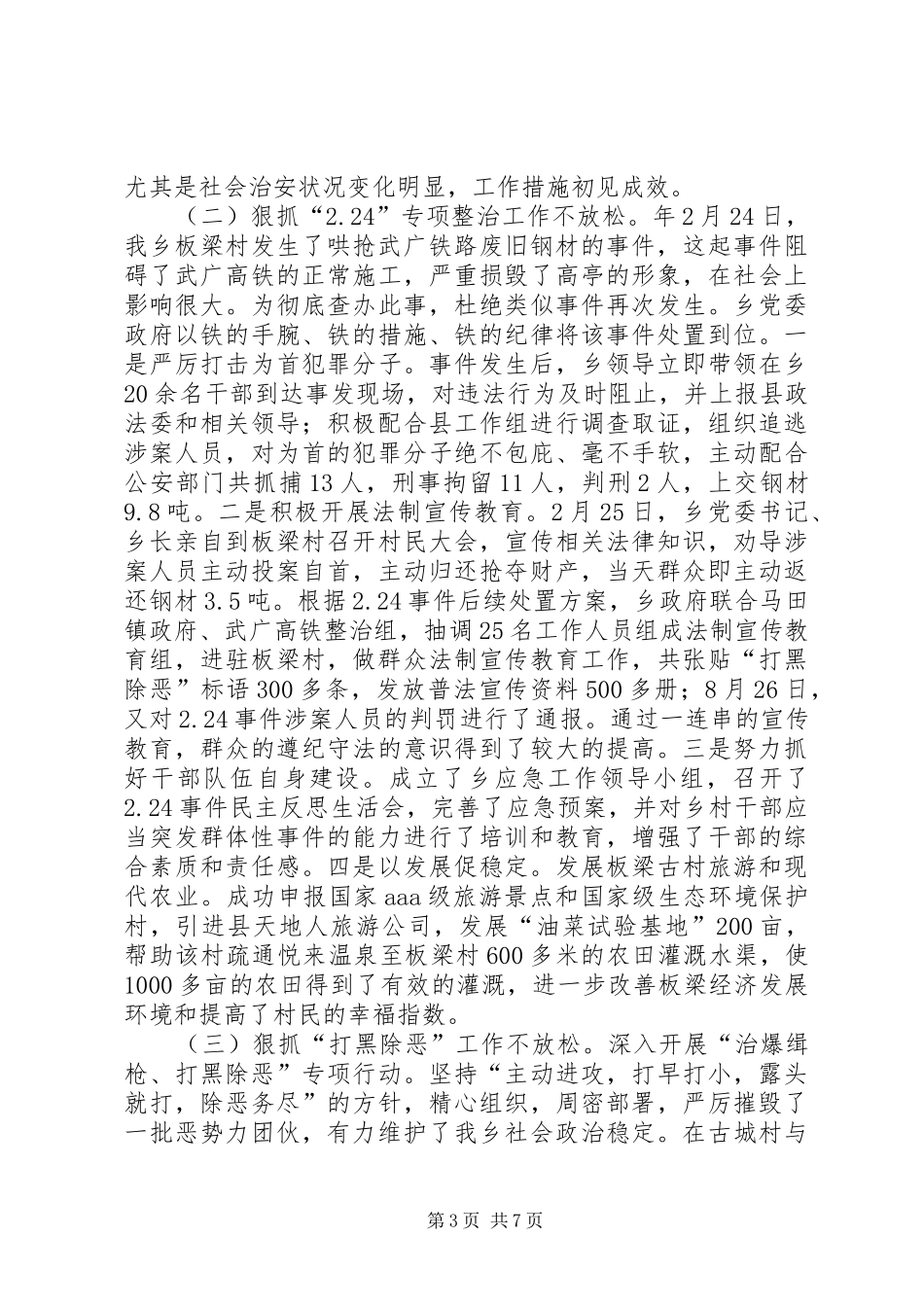 乡委治安综合整顿总结_第3页
