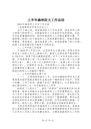 上半年森林防火工作总结 (17)