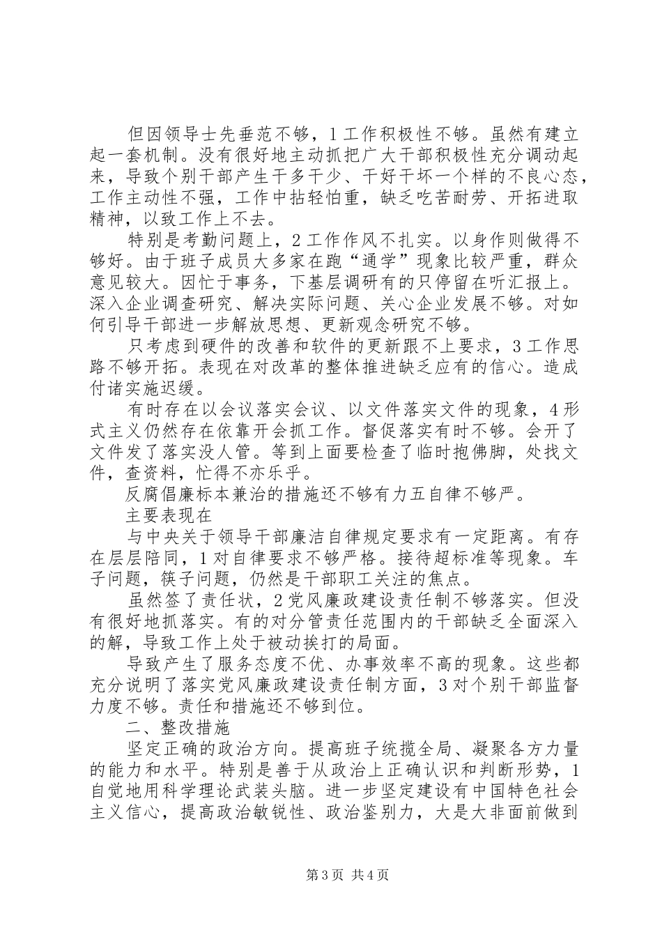 XX年工商局党组整治工作总结范文_第3页