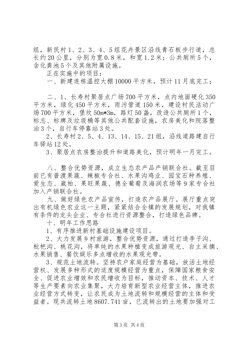乡镇农业服务中心年度工作总结_第3页