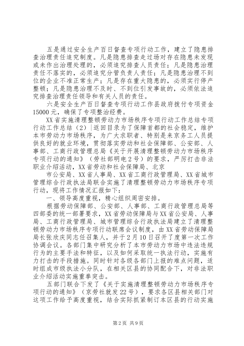 专项行动工作总结4篇_第2页