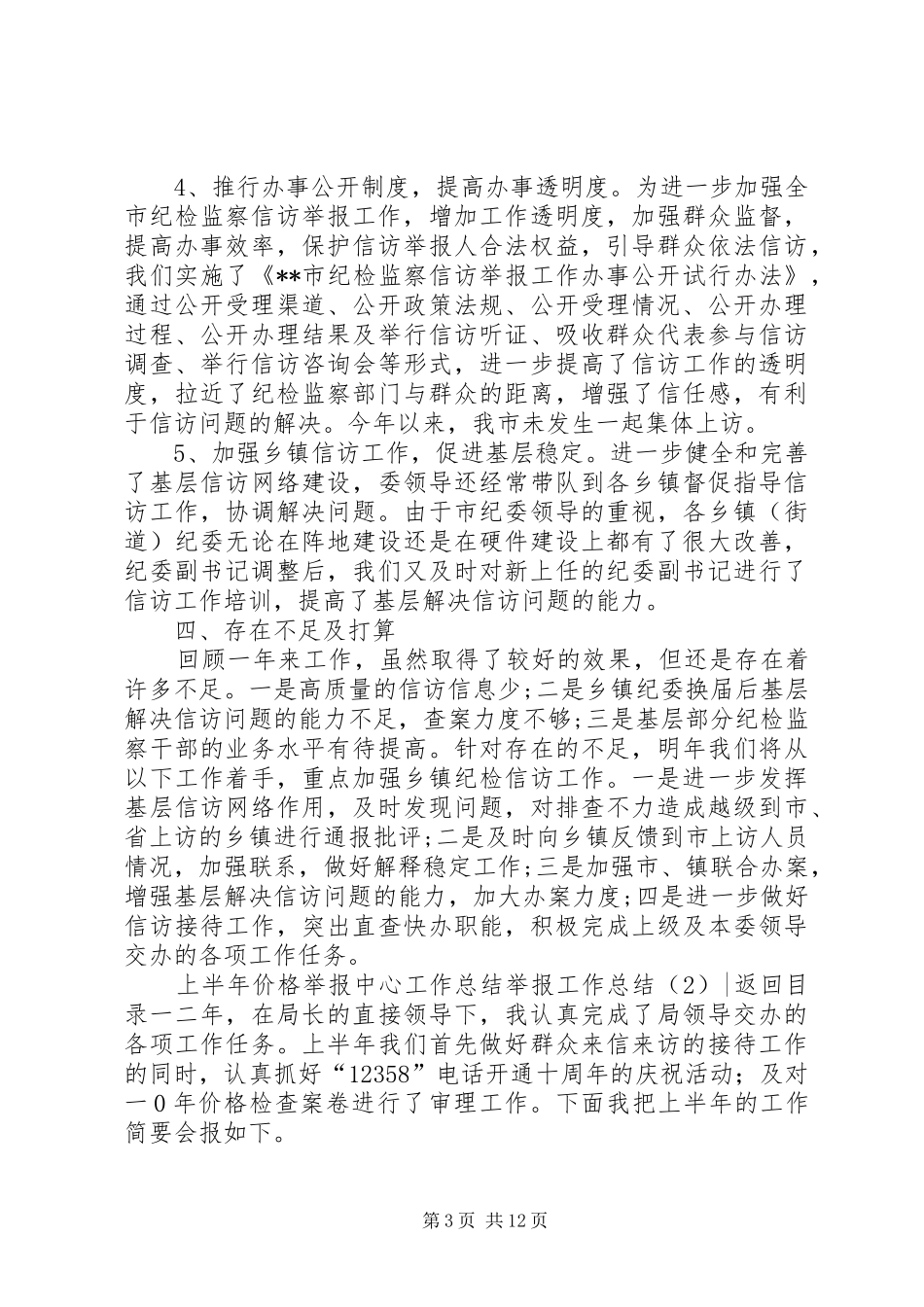 举报工作总结3篇_第3页