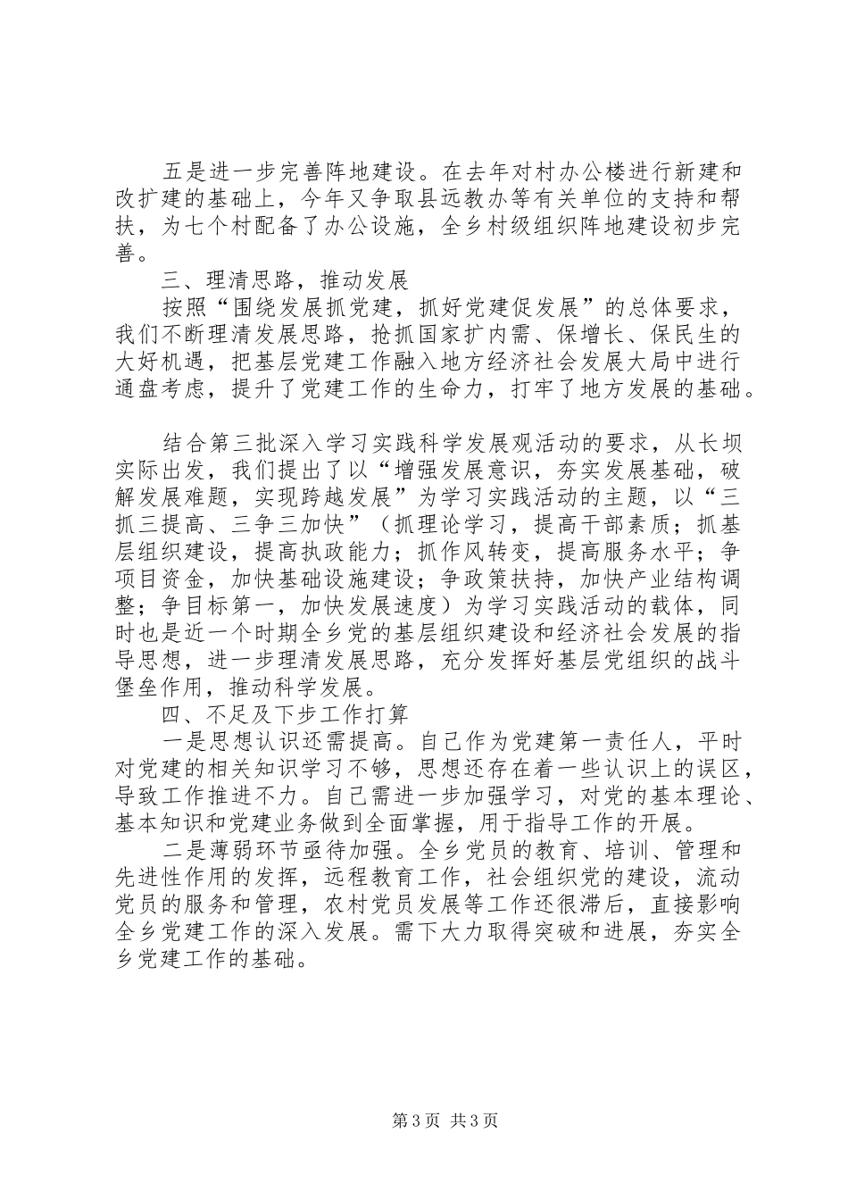 乡党委书记年终总结 (3)_第3页