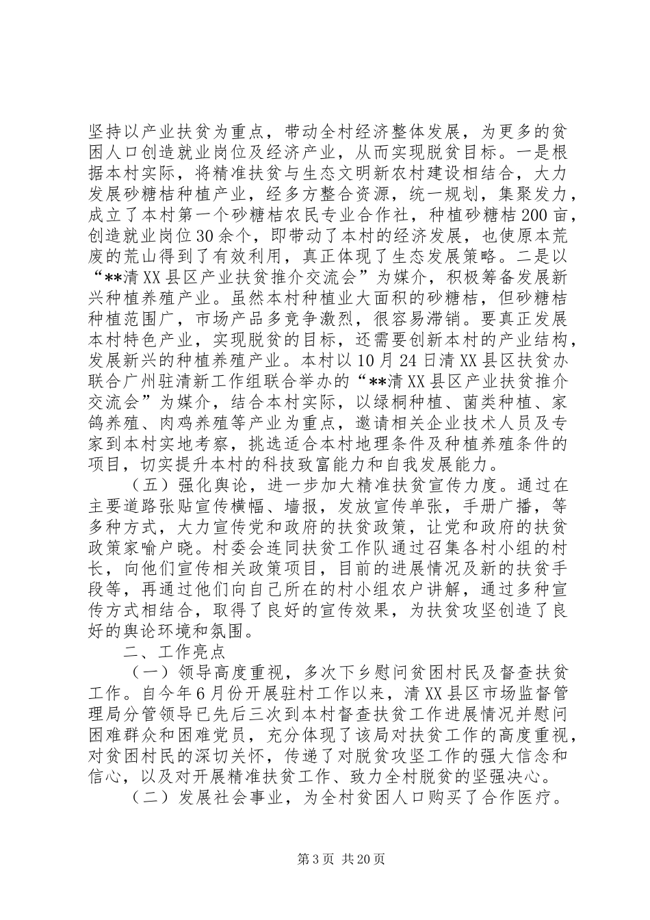 全年精准扶贫工作总结_第3页