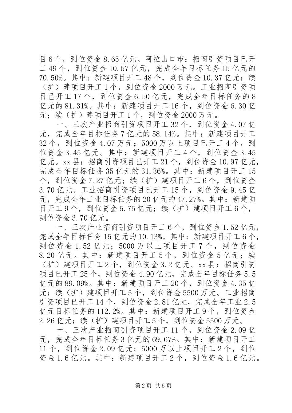 XX年招商局工作总结 (3)_第2页