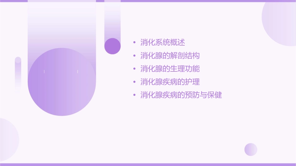 人体解剖学 消化系统消化腺护理课件1_第2页