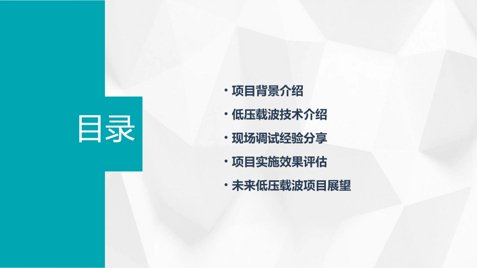低压载波项目现场调试经验介绍课件_第2页