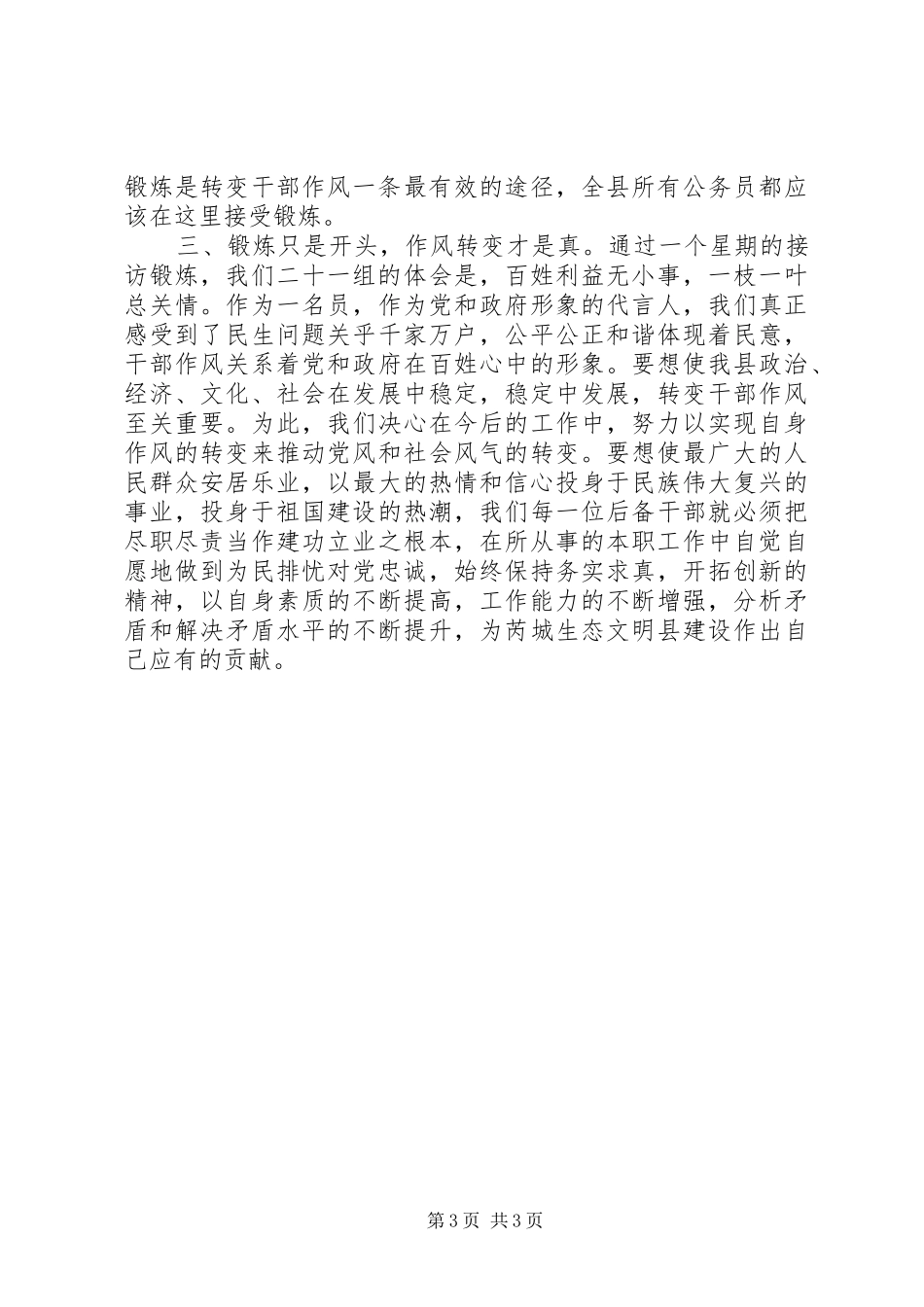 信访锻炼个人工作总结(1)_第3页