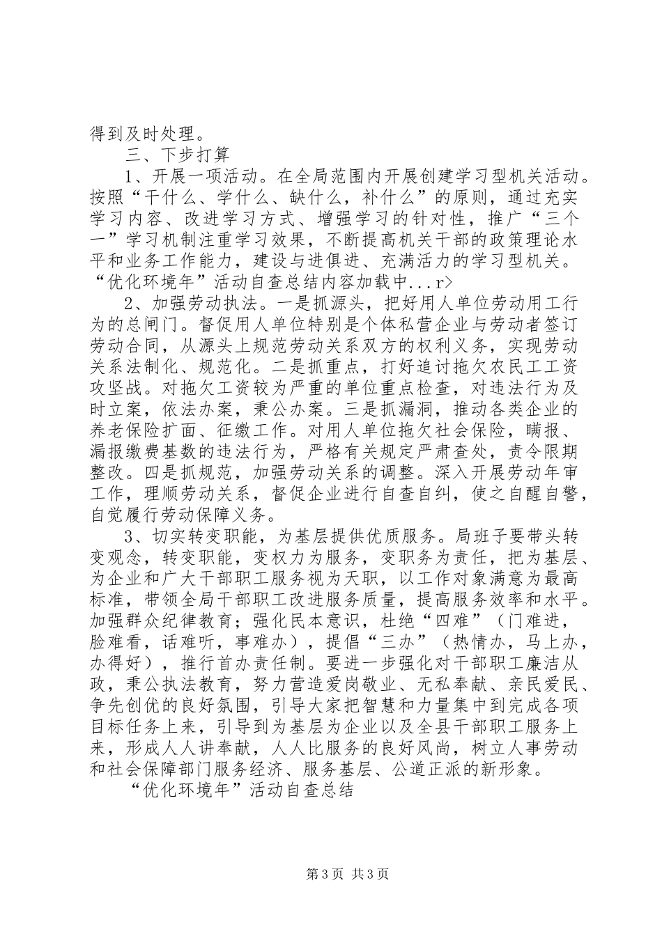 “优化环境年”活动自查总结_第3页