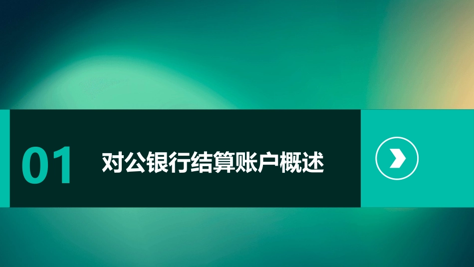 对公银行结算账户课件_第3页