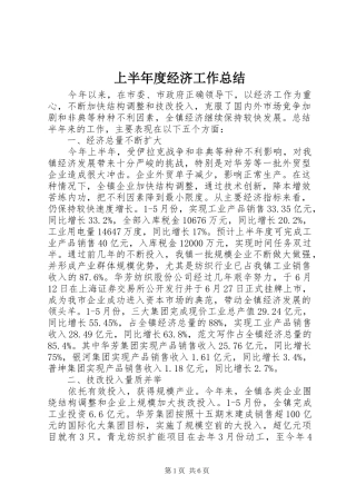 上半年度经济工作总结 (11)