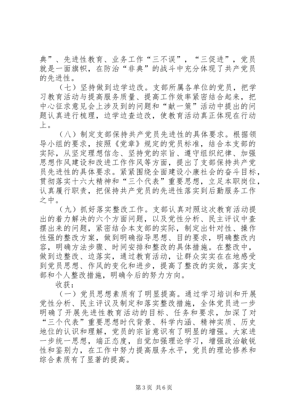 “保先”大总结（支部版）_第3页