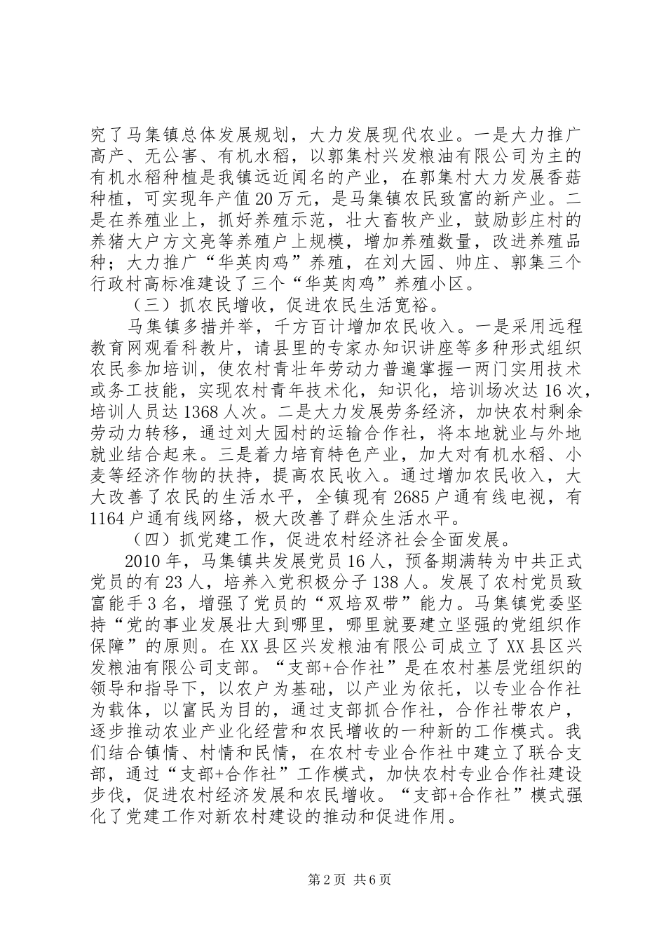 07集镇建设工作总结 (3)_第2页