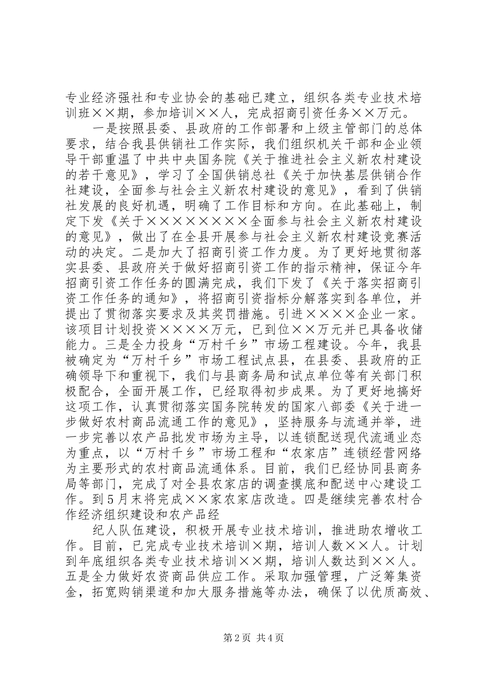 上半年供销社工作总结 (3)_第2页