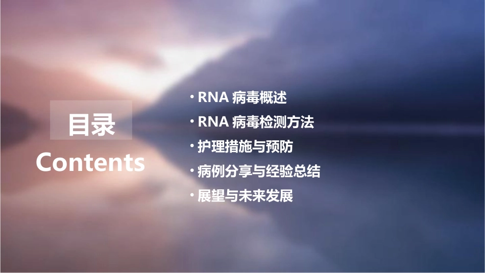 RNA病毒检测简述护理课件_第2页