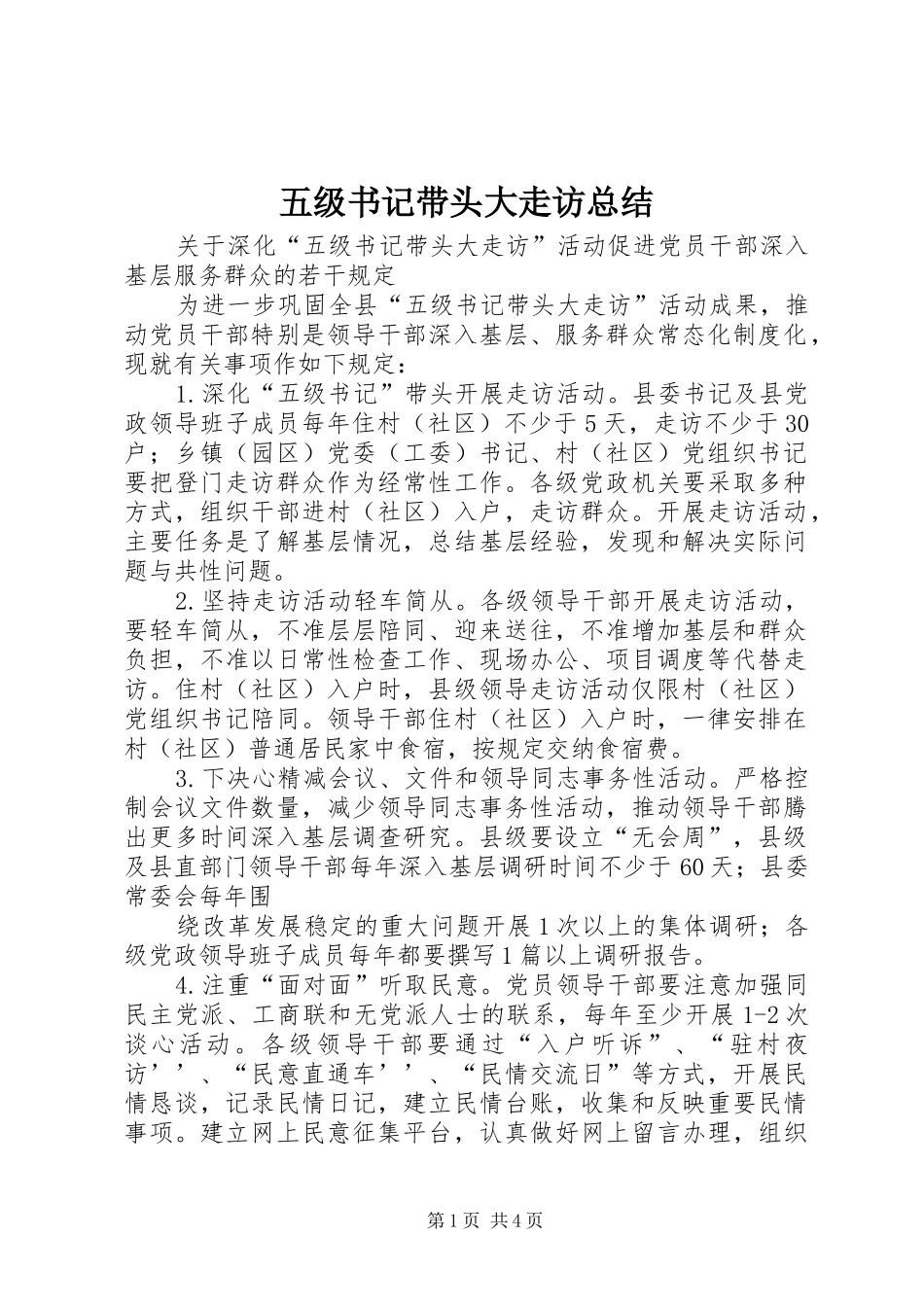 五级书记带头大走访总结 (3)_第1页