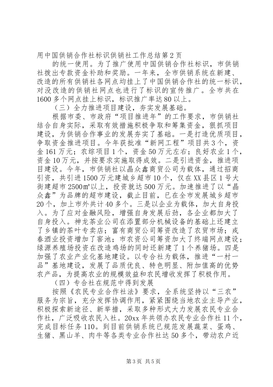 供销社工作总结 (3)_第3页