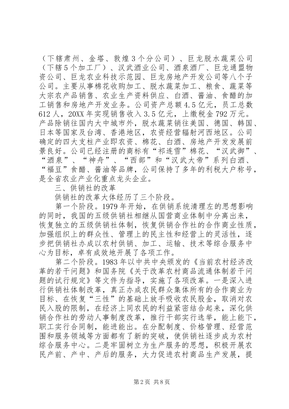 供销社年终工作总结_第2页