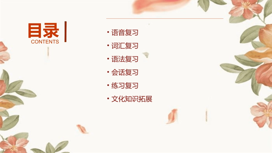 汉语教程三上课回头再说课件_第2页